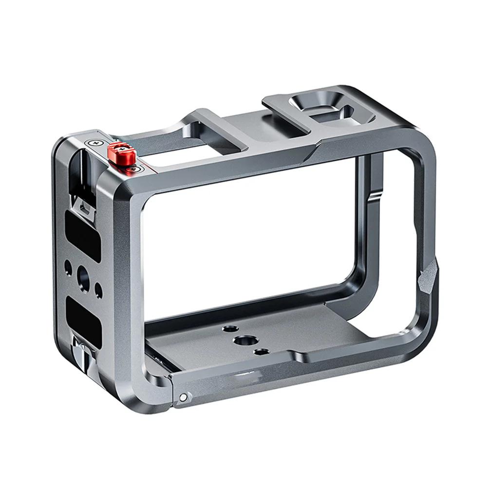 

Expansion Adapter for DJI ACTION 5 PRO Aluminum Alloy Cage Frame with Cold Shoe Sport Camera Accessories