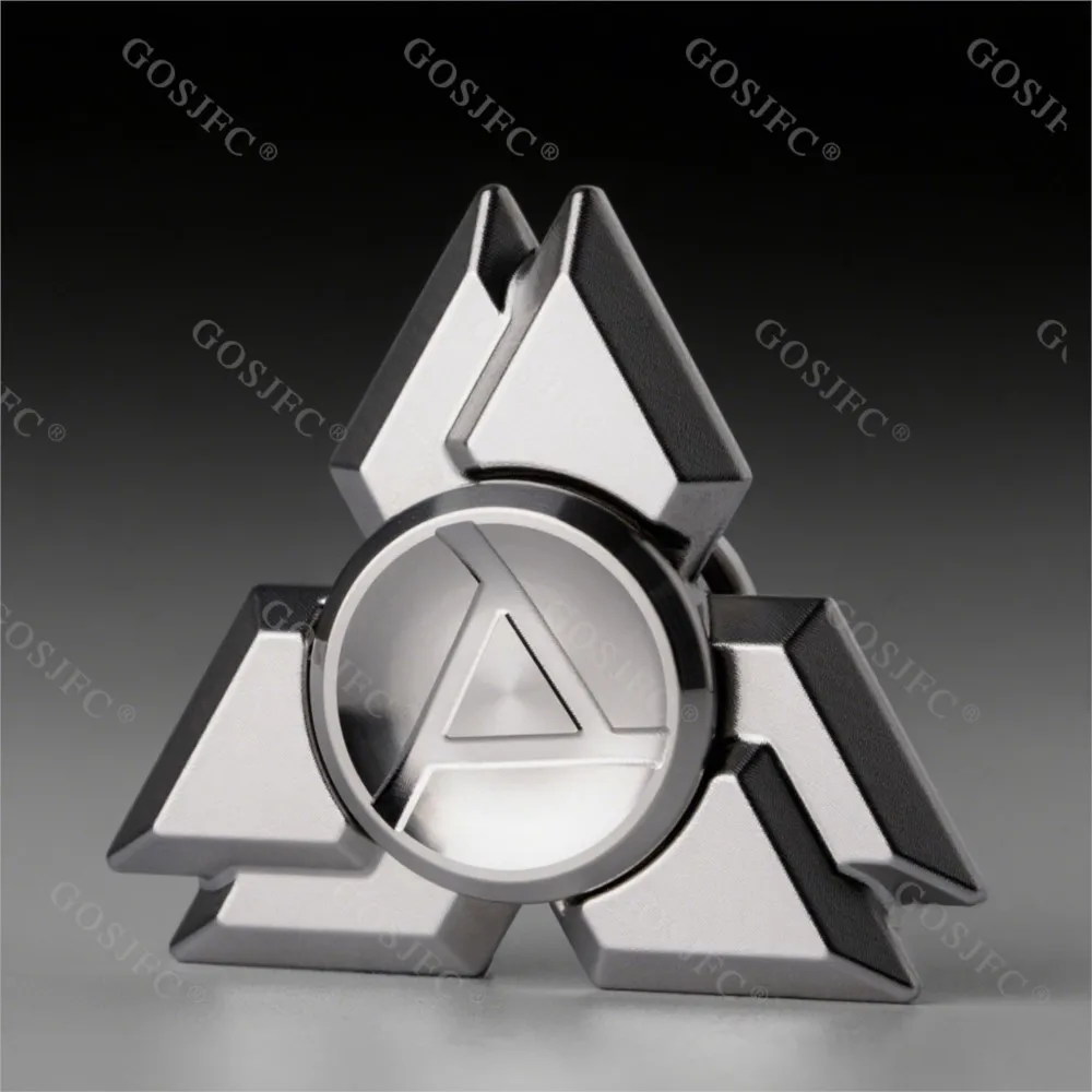 LIUMANG EDC Fidget Spinner jouet anti-Stress en acier inoxydable Zirconium Fidget jouets pour adultes