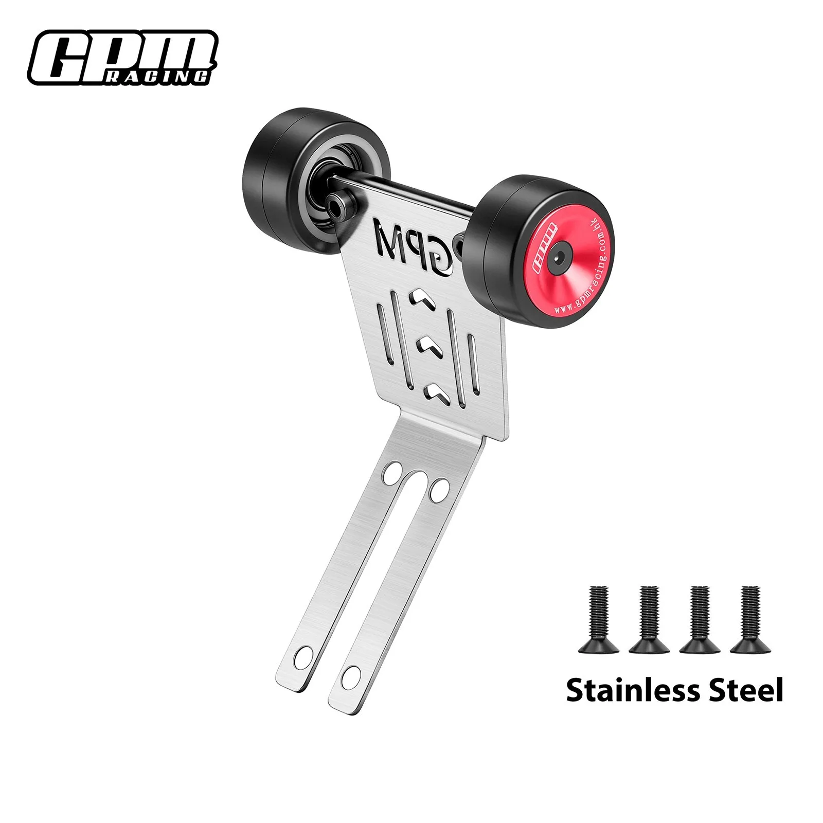 GPM roestvrijstalen lagerwielstang voor ARRMA 1/16 Mini Kraton 3S