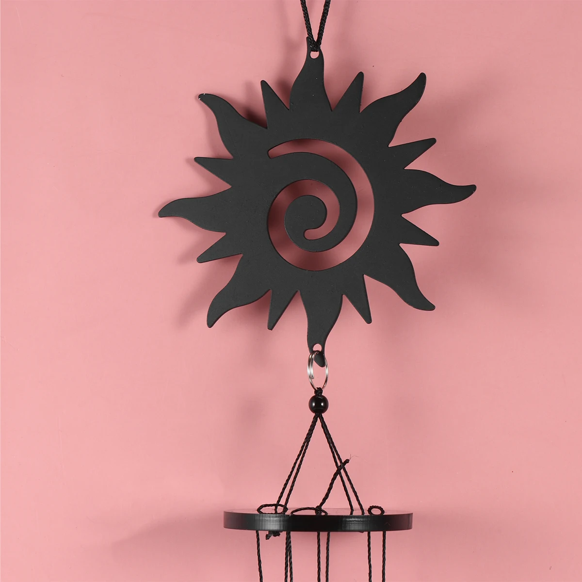 

1Pcs Music Wind Chime Aluminium Tube Creative Design Hanging for Home Garden Courtyard Patio Decoration Soothing Sound Windbell