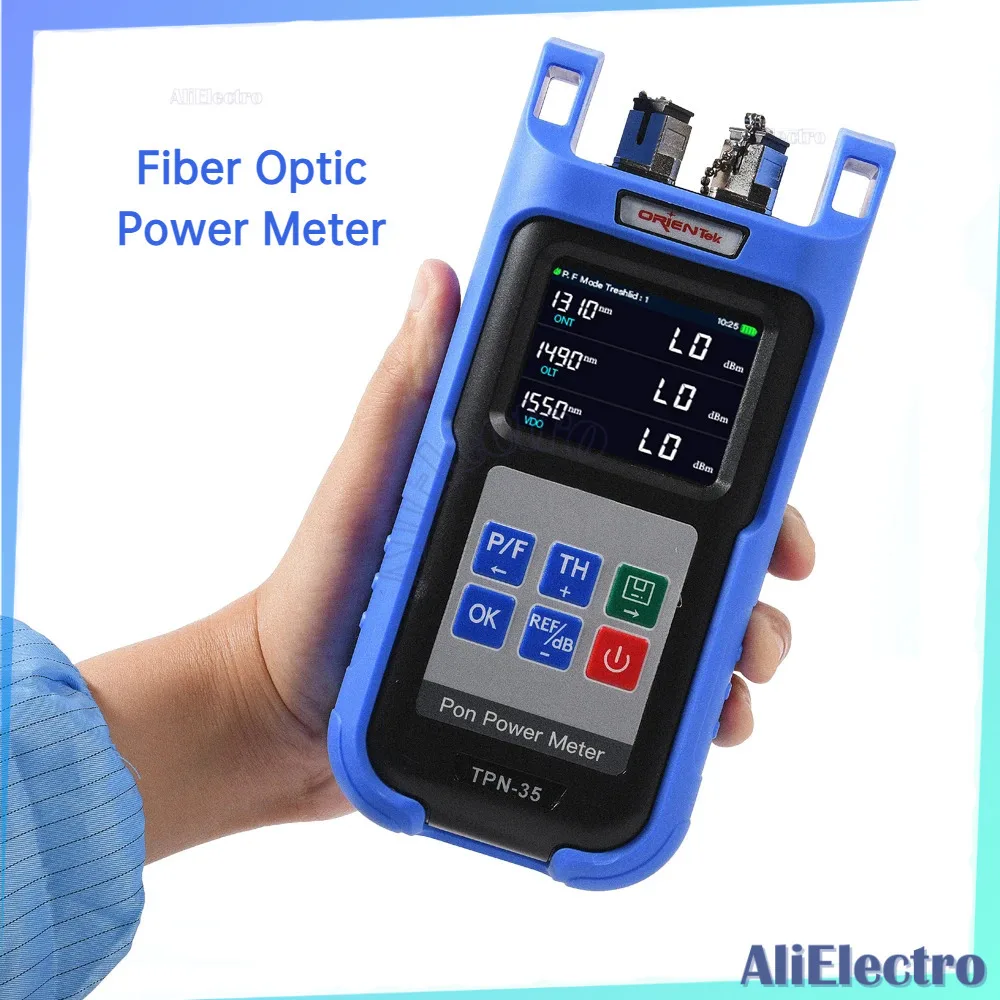 

SC/APC SC/UPC 1310/1490/1550nm PON Power Meter, Orientek TPN-35 PON Network Tester, Fiber Optic Power Meter, Optical OTDR Tester