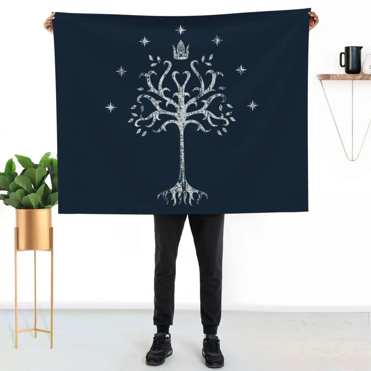 The White Tree Crest Throw Blanket Large Thins wednesday Sofa Throw Blankets For Sofas Summer Blankets