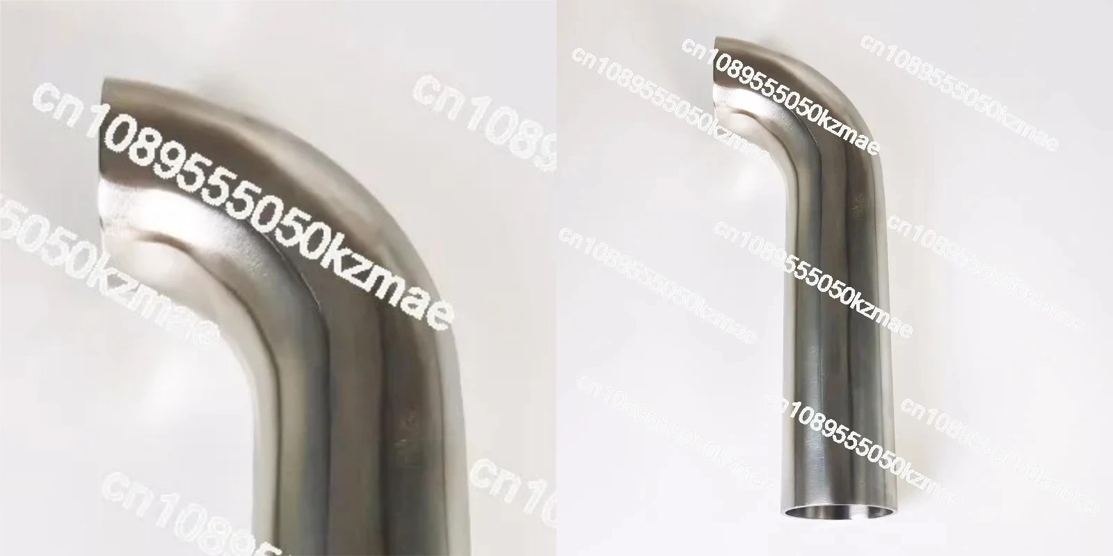 304 Stainless Steel 90 Long Radius Elbow 100mm Length 19-76mm Pipe Fitting
