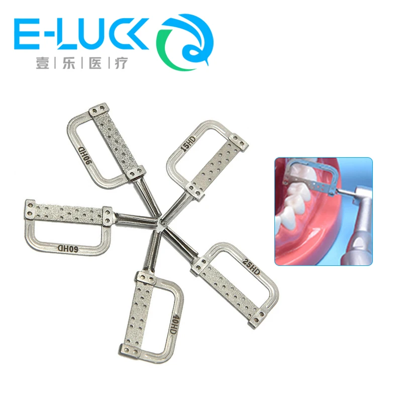 Dental Orthodontic Interproximal Enamel IPR Polishing Finishing Contouring Tools Interproximal Enamel Grinding 15 HD To 90 HD