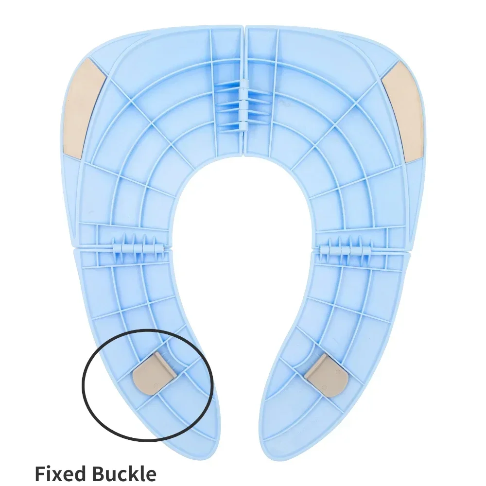 Asiento de orinal plegable de viaje para bebé, asiento de entrenamiento de inodoro portátil para niños, cojín para urinario, almohadilla para silla