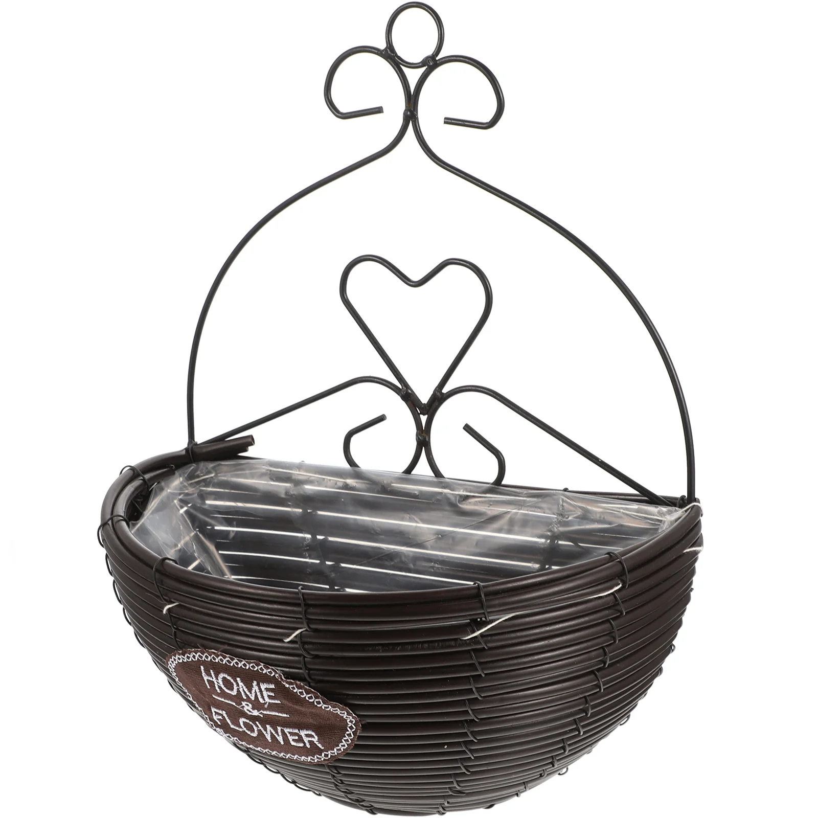 

Wall Hanging Basket Woven Plastic Seagrass Garden ganizer Home Decor Storage Woven Basket For Storage Solution Lightweight