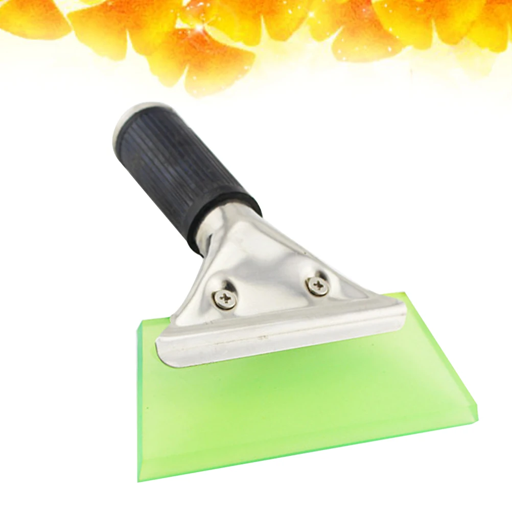 

Glass Water Scraper Snow Shovel Windshield Ice With Rubber Blade Sleeve for Car