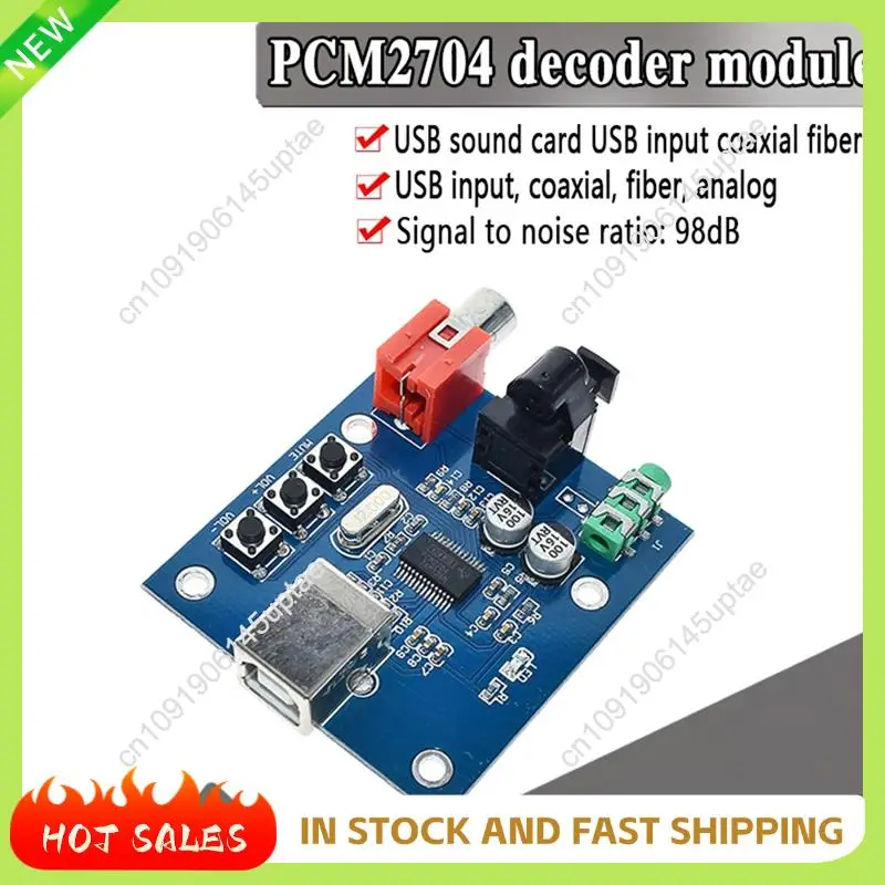 N88R PCM2704 USB DAC USB Power Fiber Optic Coaxial Analog Audio Output untuk Raspberry Pi Raspbian Raspbmc Windows 7