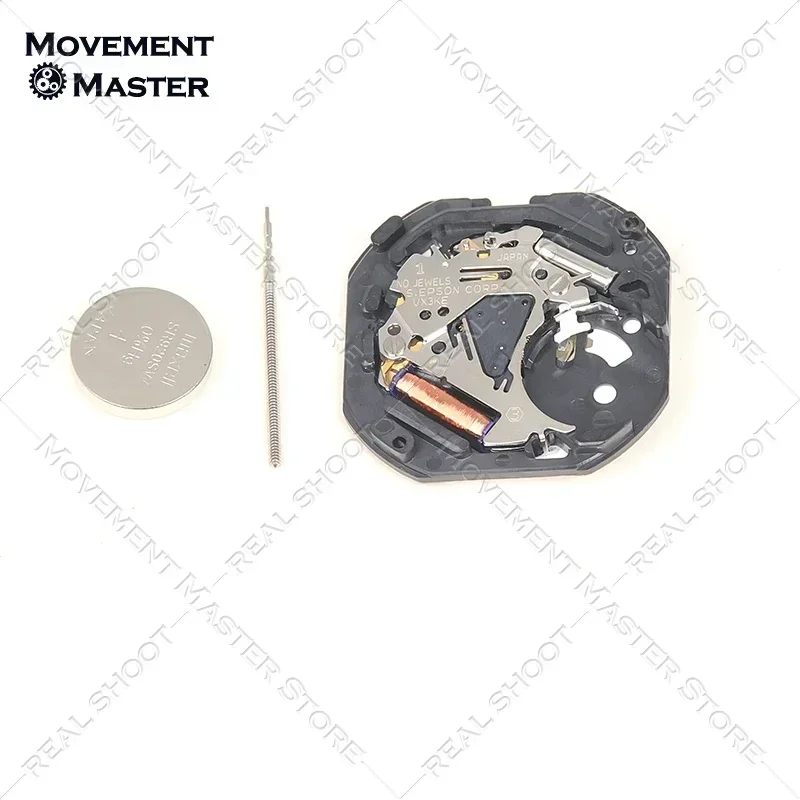 Nuovo originale giapponese VX3KE movimento al quarzo data a 3vx3k movimento 2 lancette accessori per il movimento dell'orologio