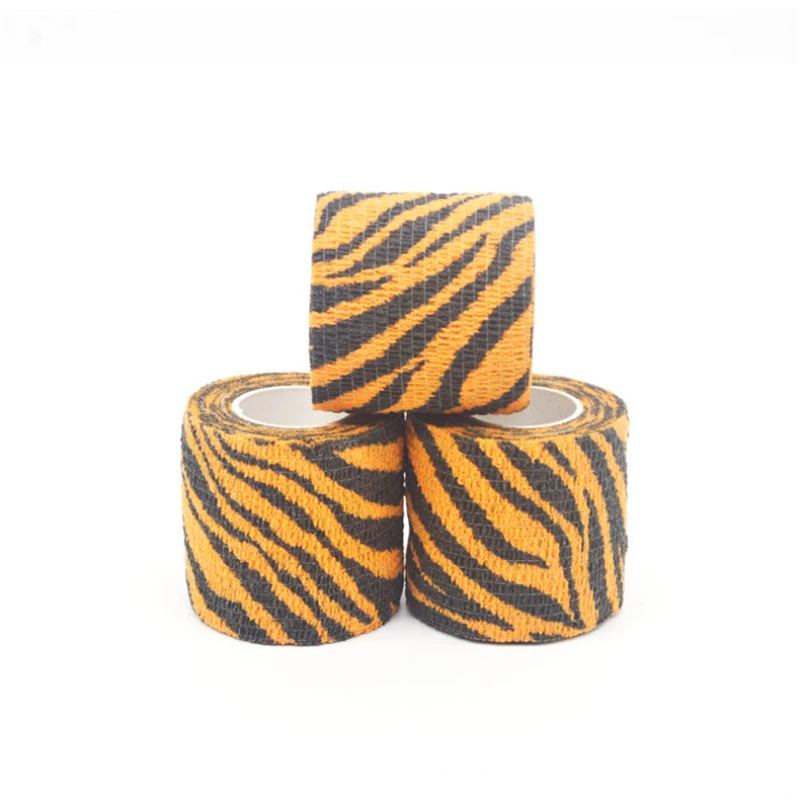 24pcs Sports self-adhesive elastic bandage elastic tape basketball wrist ankle football writing finger strap