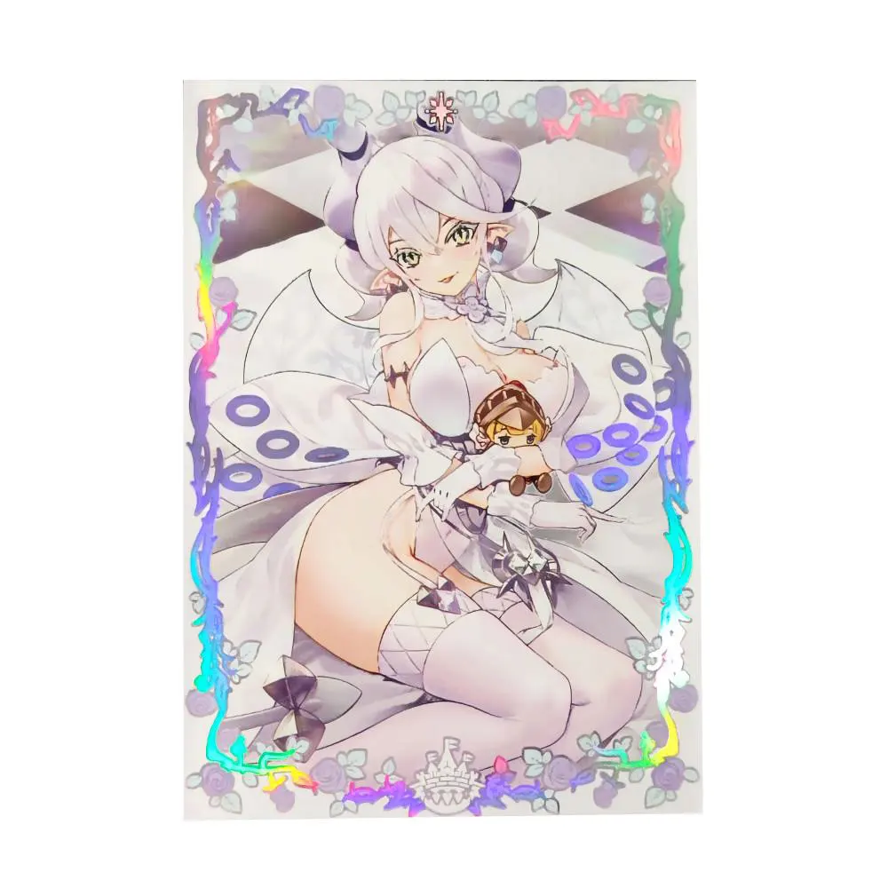60ct Top Loading Trading Card Sleeves Deck Protector voor YuGiOh/Japanse kunst Anime Printing Card Sleeves Protectors