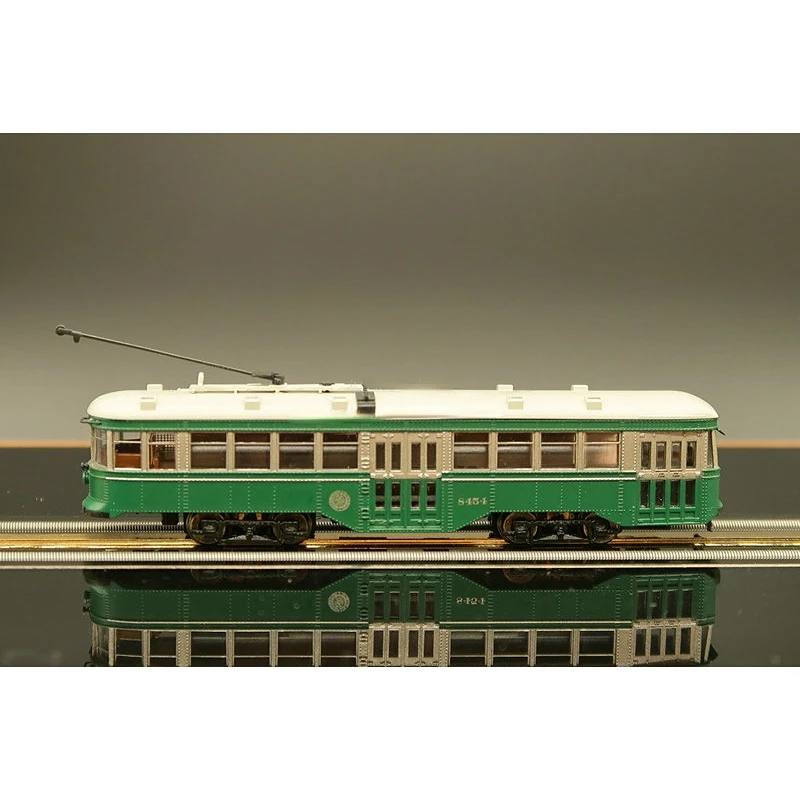 Train Model N 1/160 American Peter Witt Streetcar Digital Electric Locomotive Rail Car