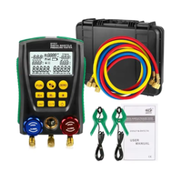 DY517A Pressure Gauge Refrigeration Digital Vacuum Pressure Manifold Tester Meter HVAC Temperature Tester Valve Tool Kit