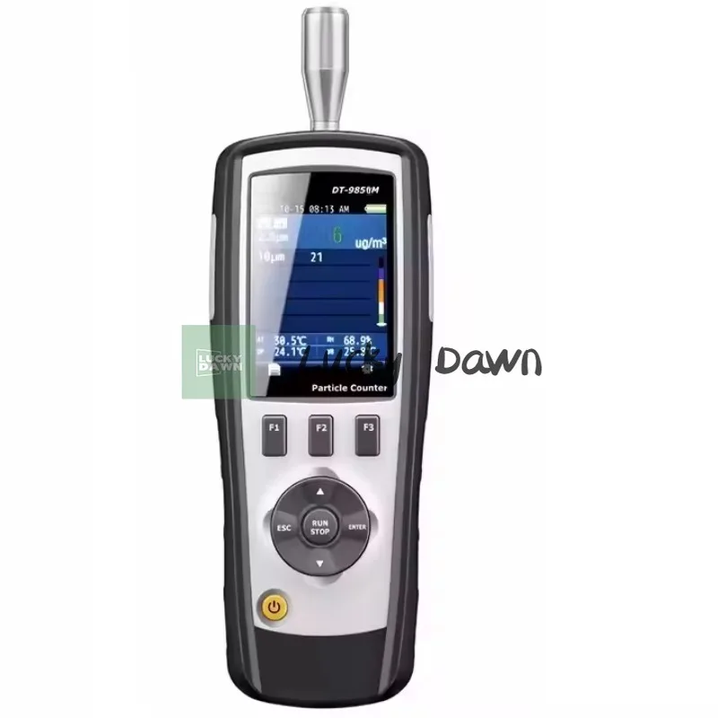 

DT-9850M professional handheld air laser PM0.3, PM2.5, PM10um clean room lighthouse particle counter