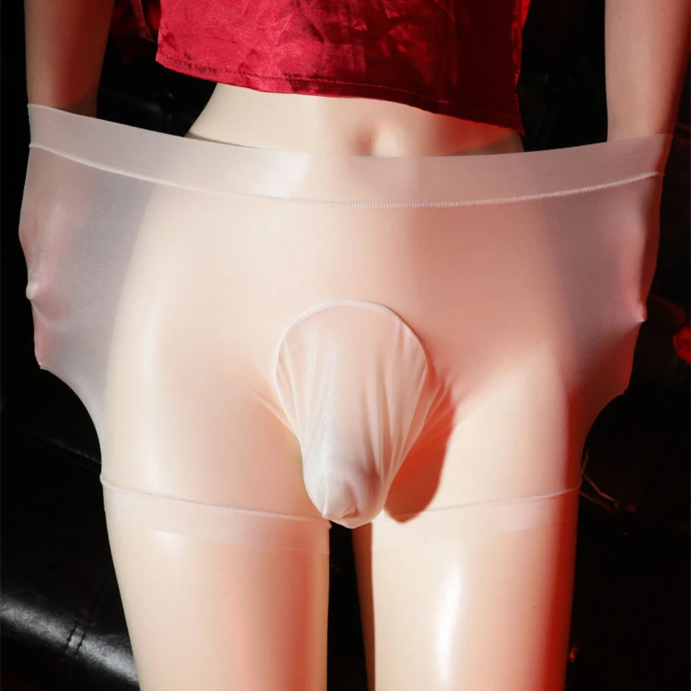 

Мужские прозрачные трусы-брифы с мешочком, сетчатые трусы-шорты, нижнее белье для мужчин