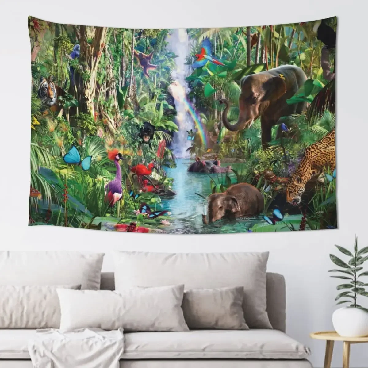 

Jungle Book Tapestry Bedrooms Decor Decorative Wall Room Decor For Girls Room Decorations Tapestry