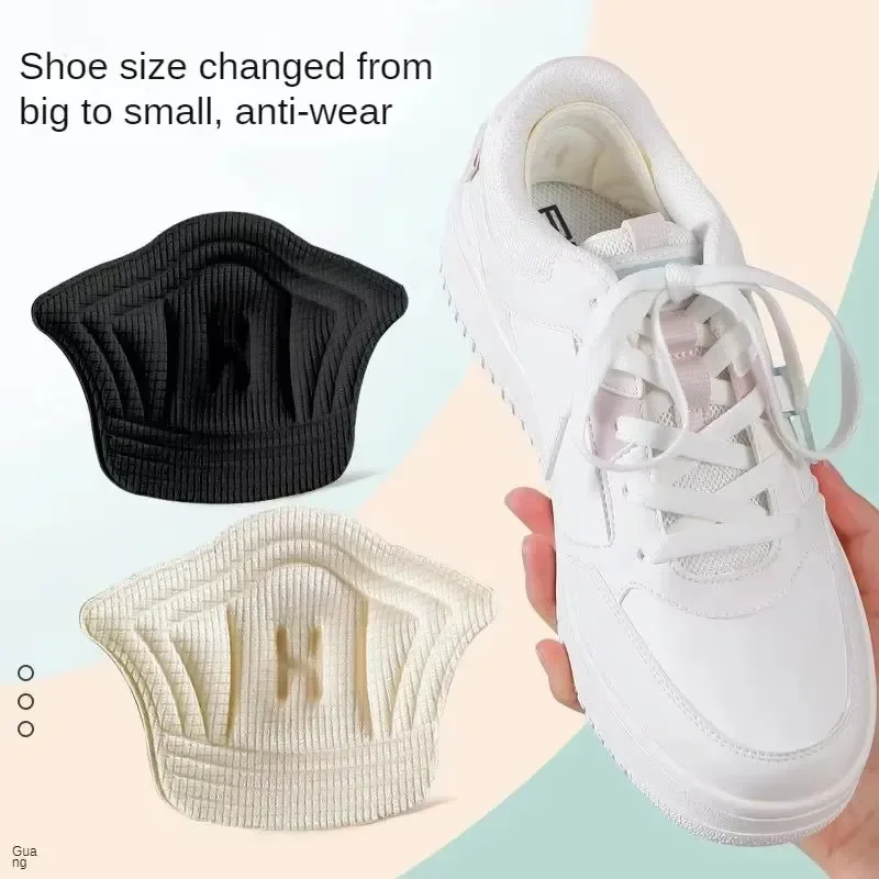 AA 5 Pairs Shoe Pad Foot Heel Cushion Pads Sports Shoes Adjustable Antiwear Feet Inserts Insoles Heel Protector Sticker Insole