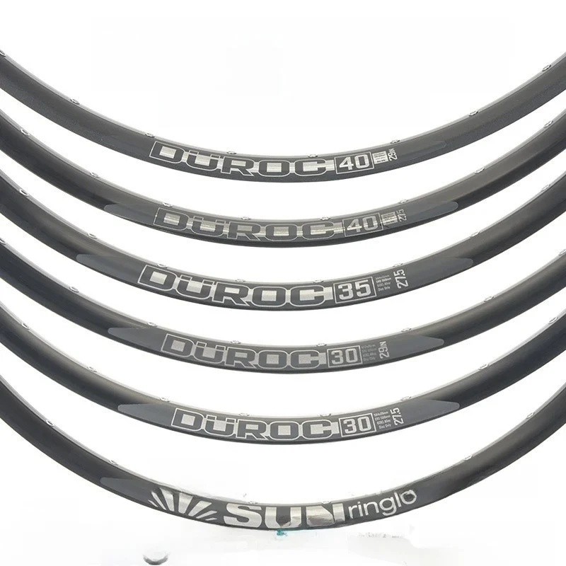 Rueda de Bicicleta de Montaña Sunringle DUROC de 29 Pulgadas, Llanta 275 Compatible con Vacío, Tamaños 30, 35, 40, Aleación d...