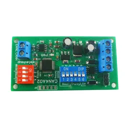 CAN to RS485 RS232 RS422 CANBUS Serial Protocal Converter 2-Way Transparent Data Transmission Module eletechsup CAN4A02 CAN 2.0