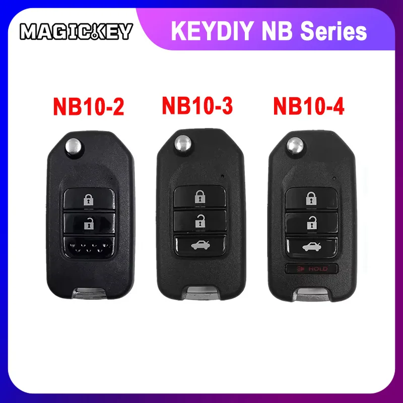 KEYDIY NB10 Multifunction Remote Car Key NB10-2 NB10-3 NB10-4 for KD900/KD-X2/KD MINI Key Programmer for Honda Car Key