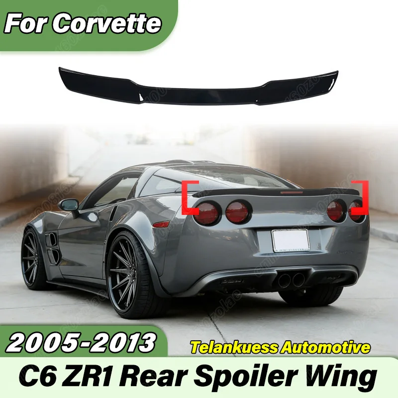 

Для Chevrolet Corvette C6 ZR1 2005-2015: Комплект обвеса с задним спойлером для багажника автомобиля
