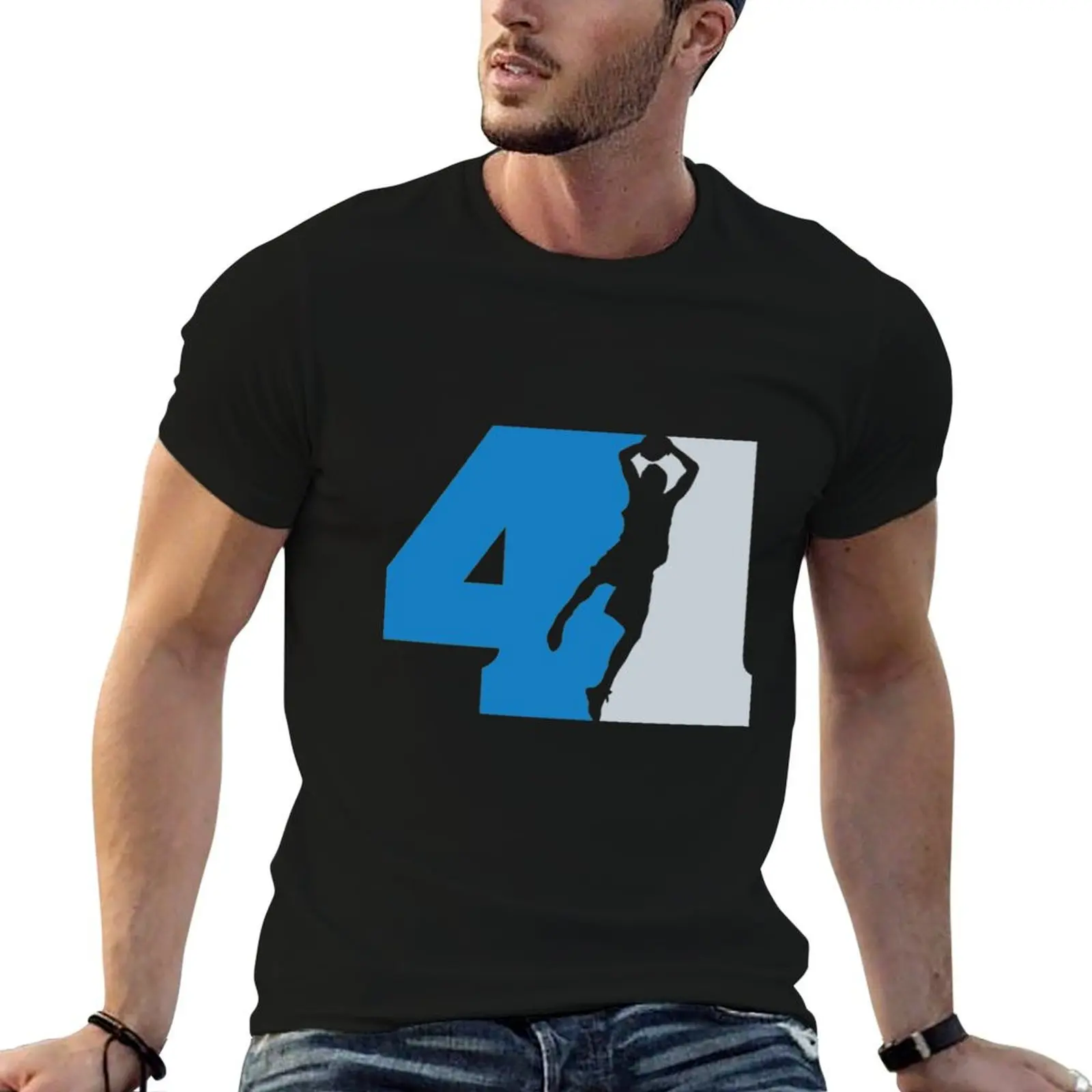 

man for cotton Germanator t man anime The t T-Shirt shirts for Nowitzki shirts Dirk