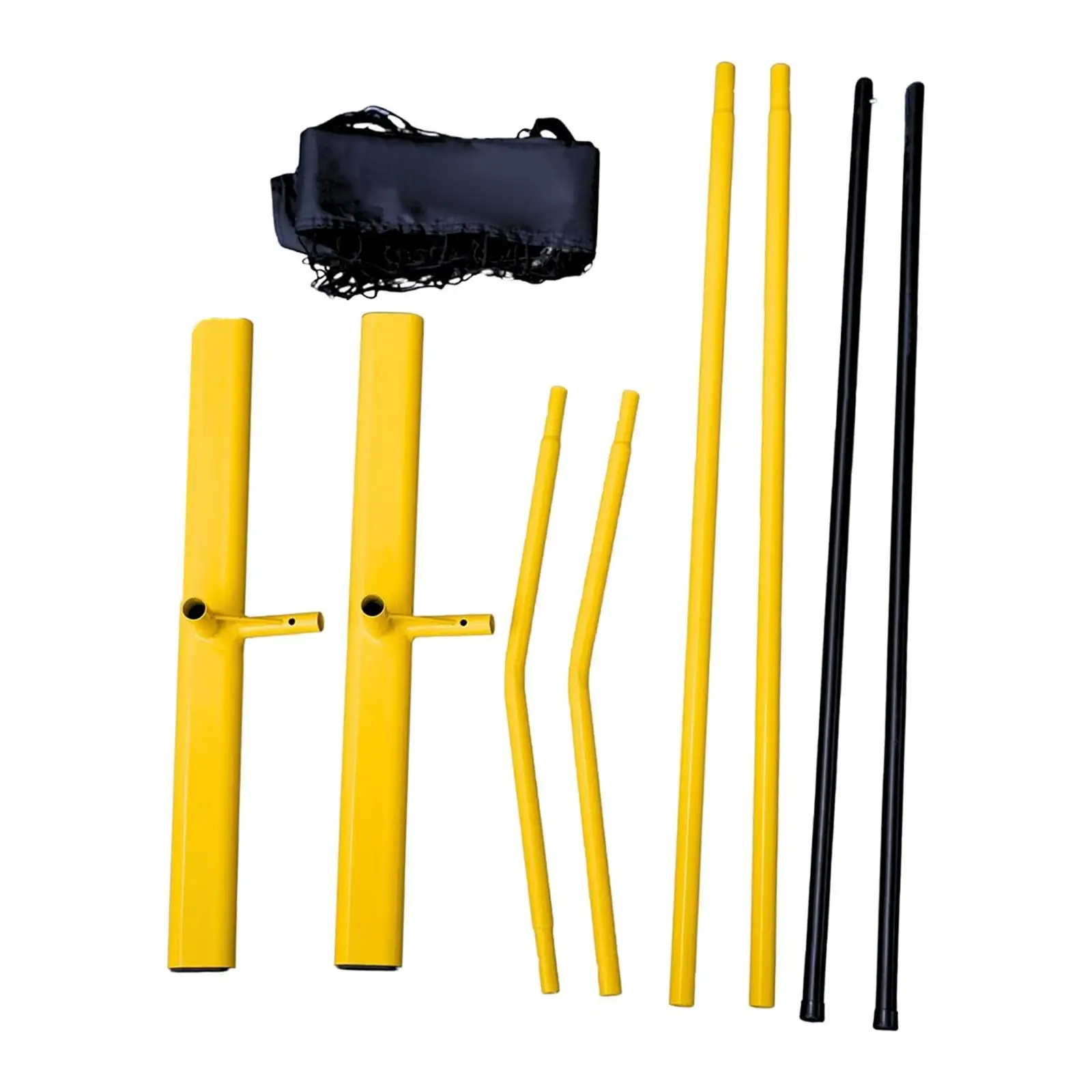 

Mini Pickleball Net Height Adjustable Small Lightweight 4ft Solo Practice for Home Tennis Outdoor Indoor Badminton Driveway