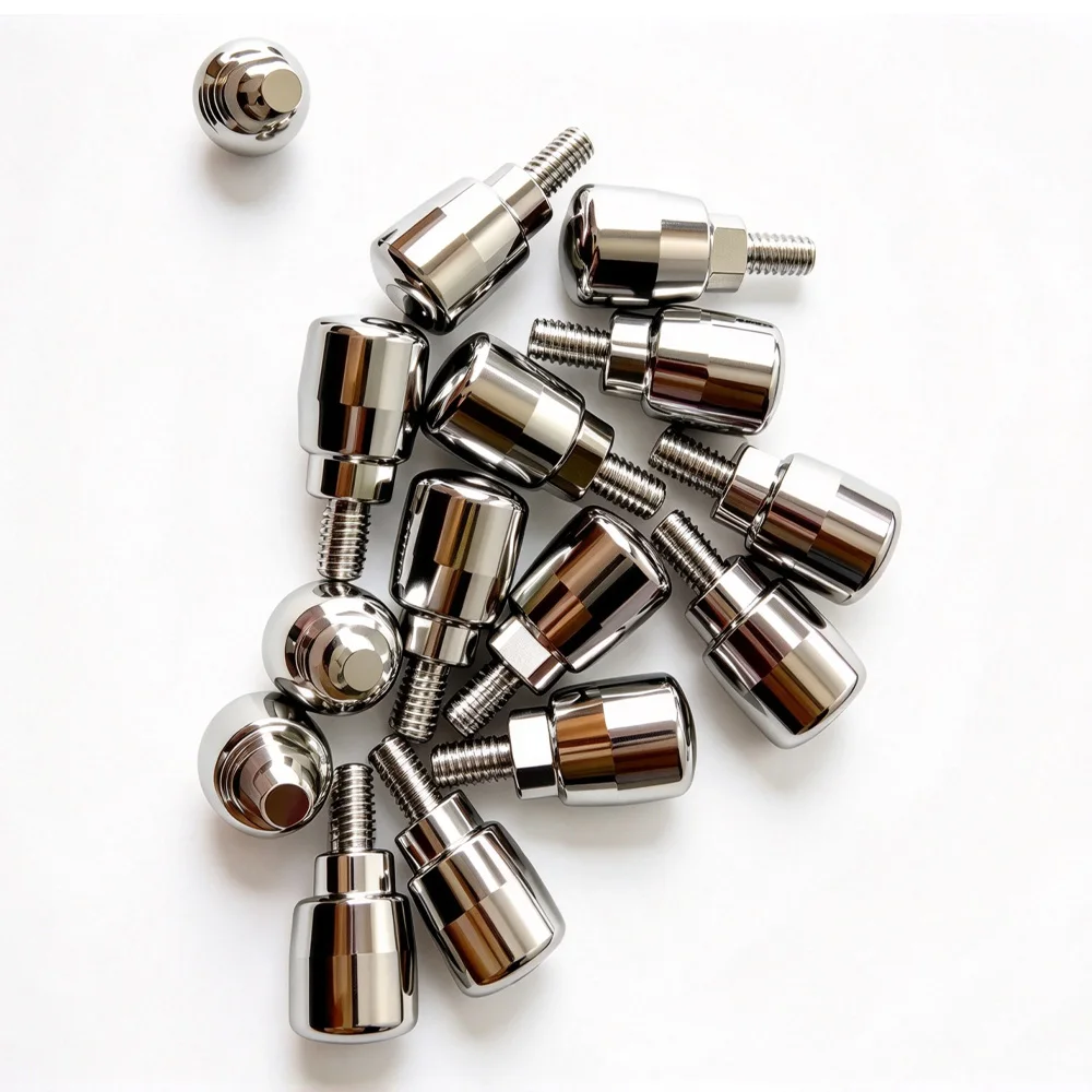 1Pc M5 M6 M8 M10 Mini Rotatable Handle 304 Stainless Steel Male Thread Fixed Grip Industrial Machine Tool Hardware Accessories