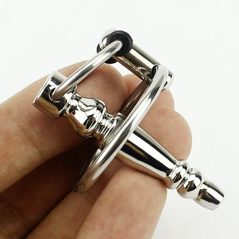 NEW Male Urethral Sound toys Stainless steel Penis Plug Stretching  Chastity Urethral Catheter Dilators Sex Toys For Men