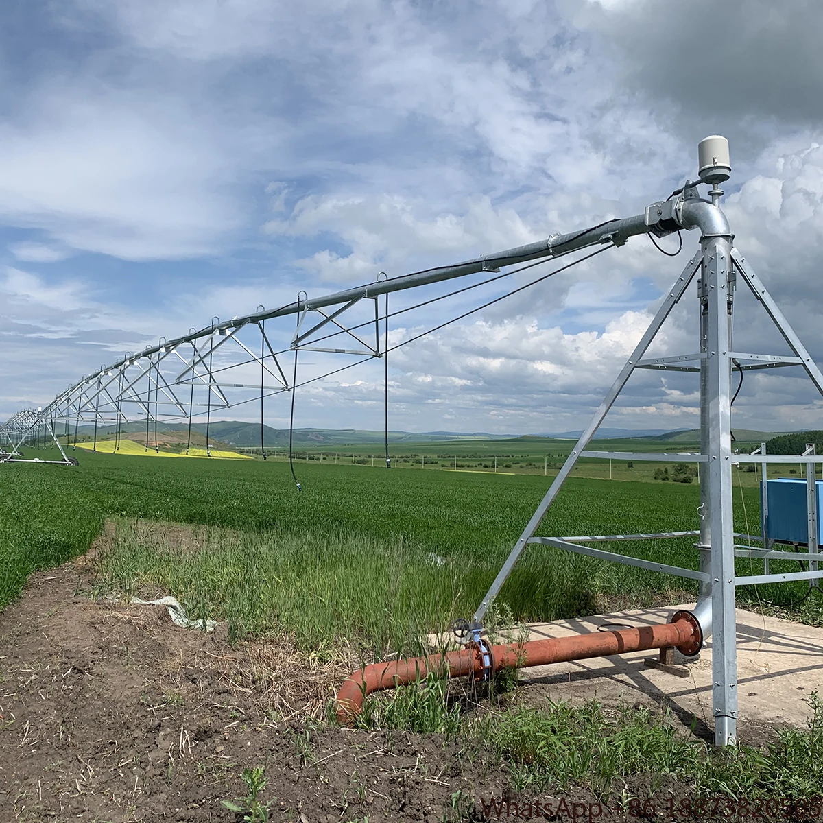 Automatic Center Pivot Irrigation System pivot irrigation Agricultural Sprinkler machine for sale