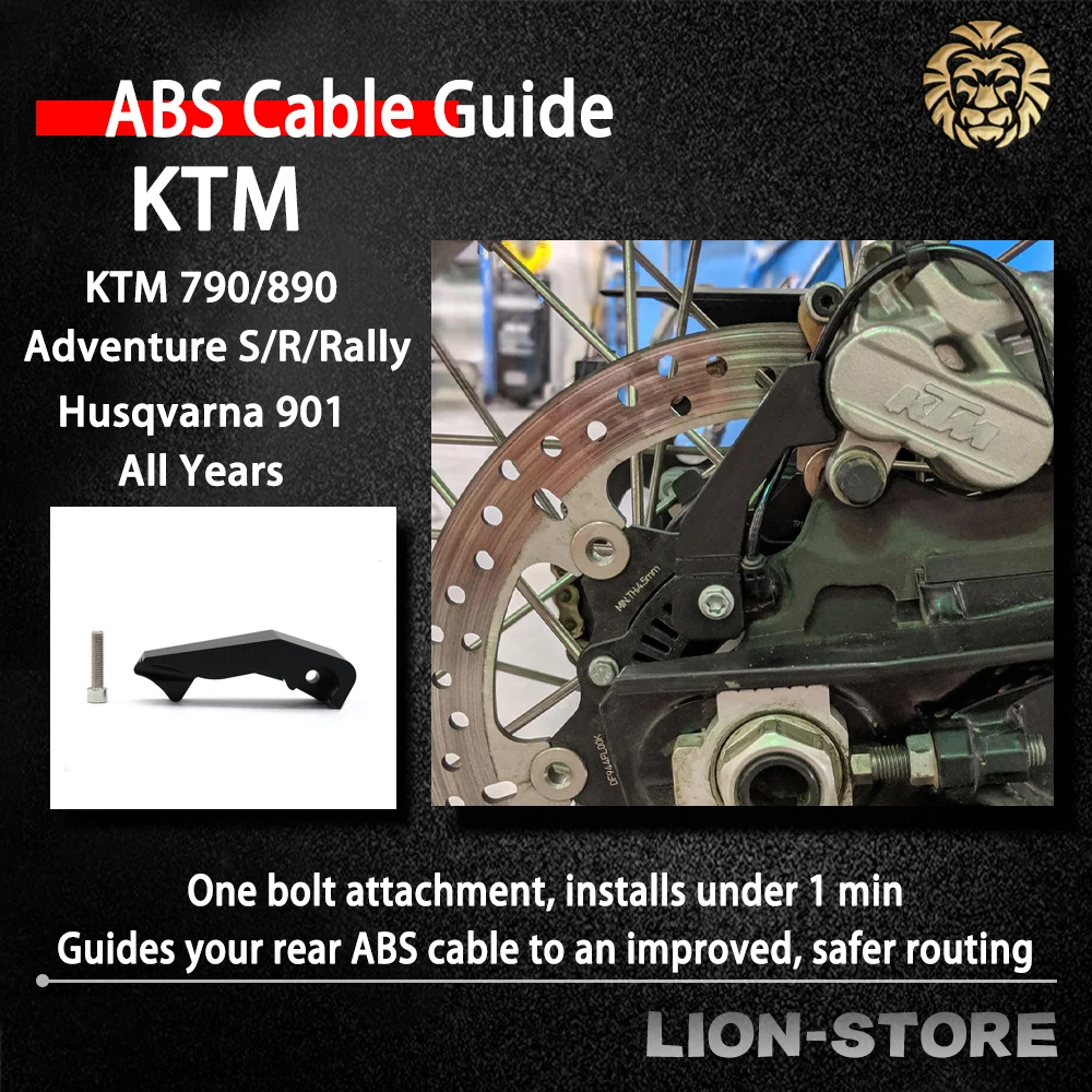 FOR KTM HQV 790 890 Adventure S/R/Rally 901 790 Adventure S/R/Rally motorcycle accessories ABS Cable Guide Cable fixation