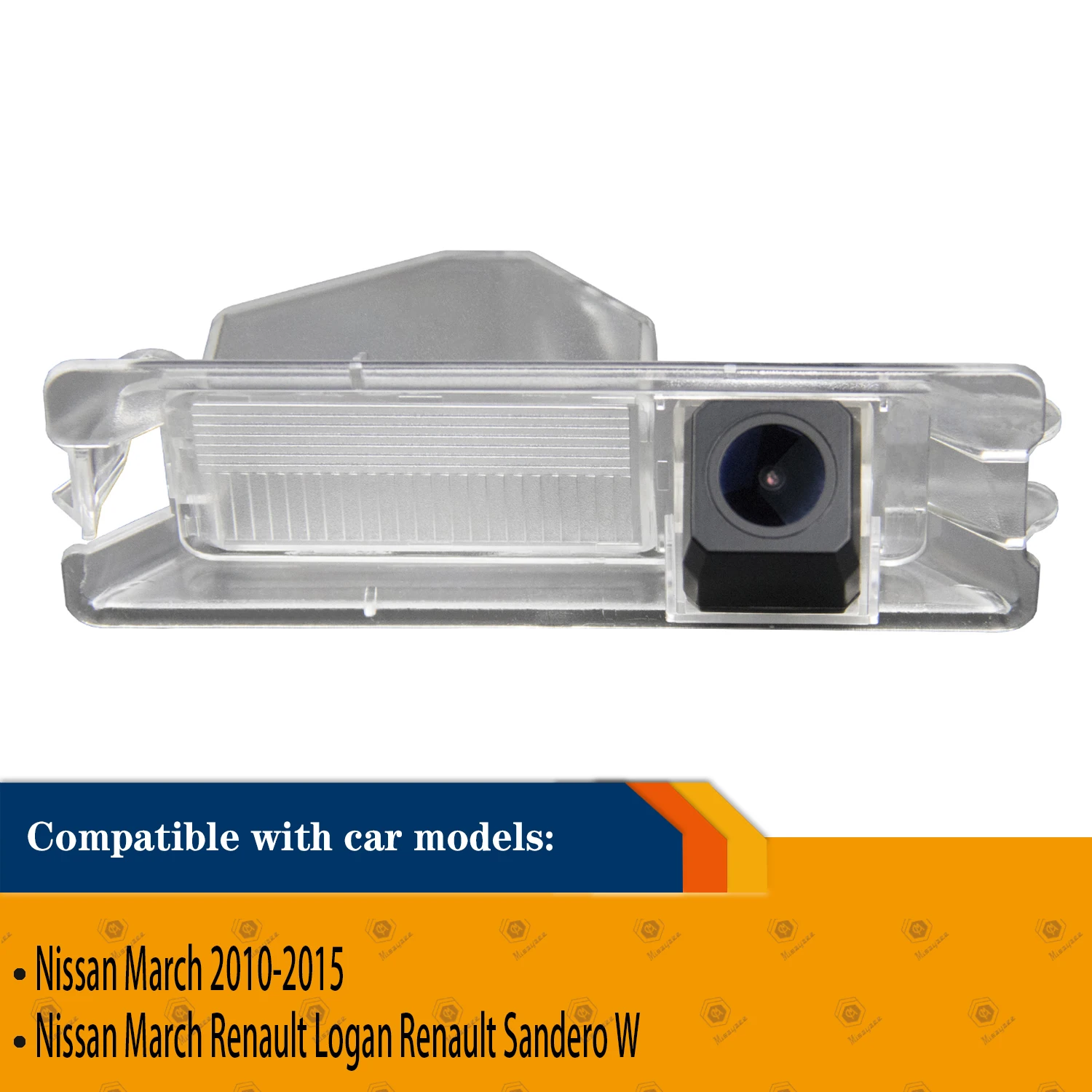 HD 1280*720P Rear View Camera for Nissan March Renault Logan Renault Sandero W,Night Vision Revesing Backup Parking Camera