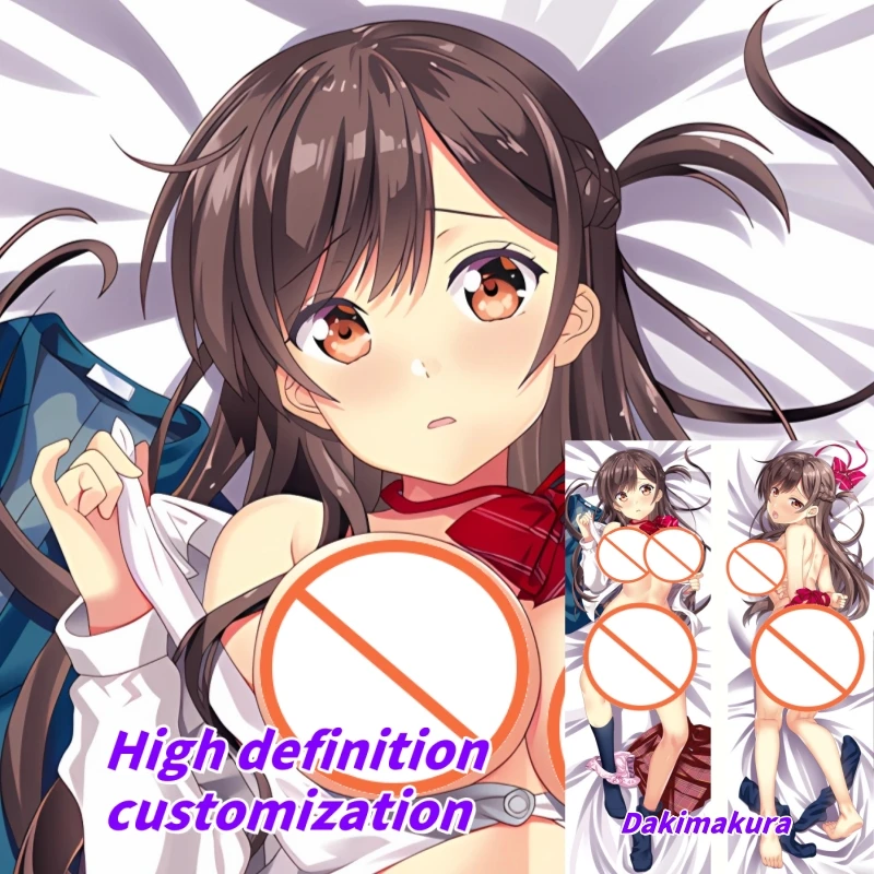 

Dakimakura Anime Rent-a-Girlfriend Ichinose Chizuru Double-sided Print Life-size Body Pillow Cover Bedding Gifts