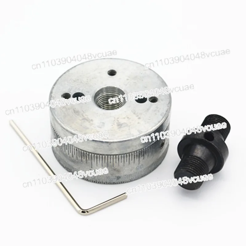 

For Rotating Table, Metal Indexing Turntable 360 Degrees Be Equipped with Connectors, Mini Lathe Drilling Machine Accessories