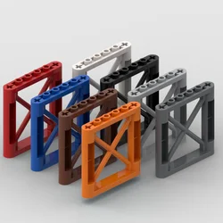 Bloque de celosía JH956 DIY, pieza de ladrillo, número 64448, Compatible con otras partículas de ensamblaje, 1x6x5x10 Uds.