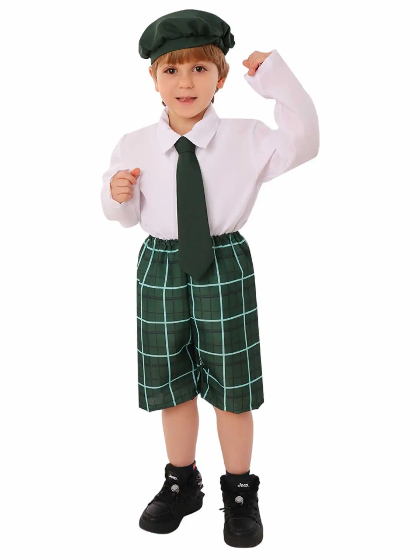 

Carnival Halloween adult St. Patrick's Day costume costume vest vest pants Irish leprechaun role play Cosplay party dress elegan