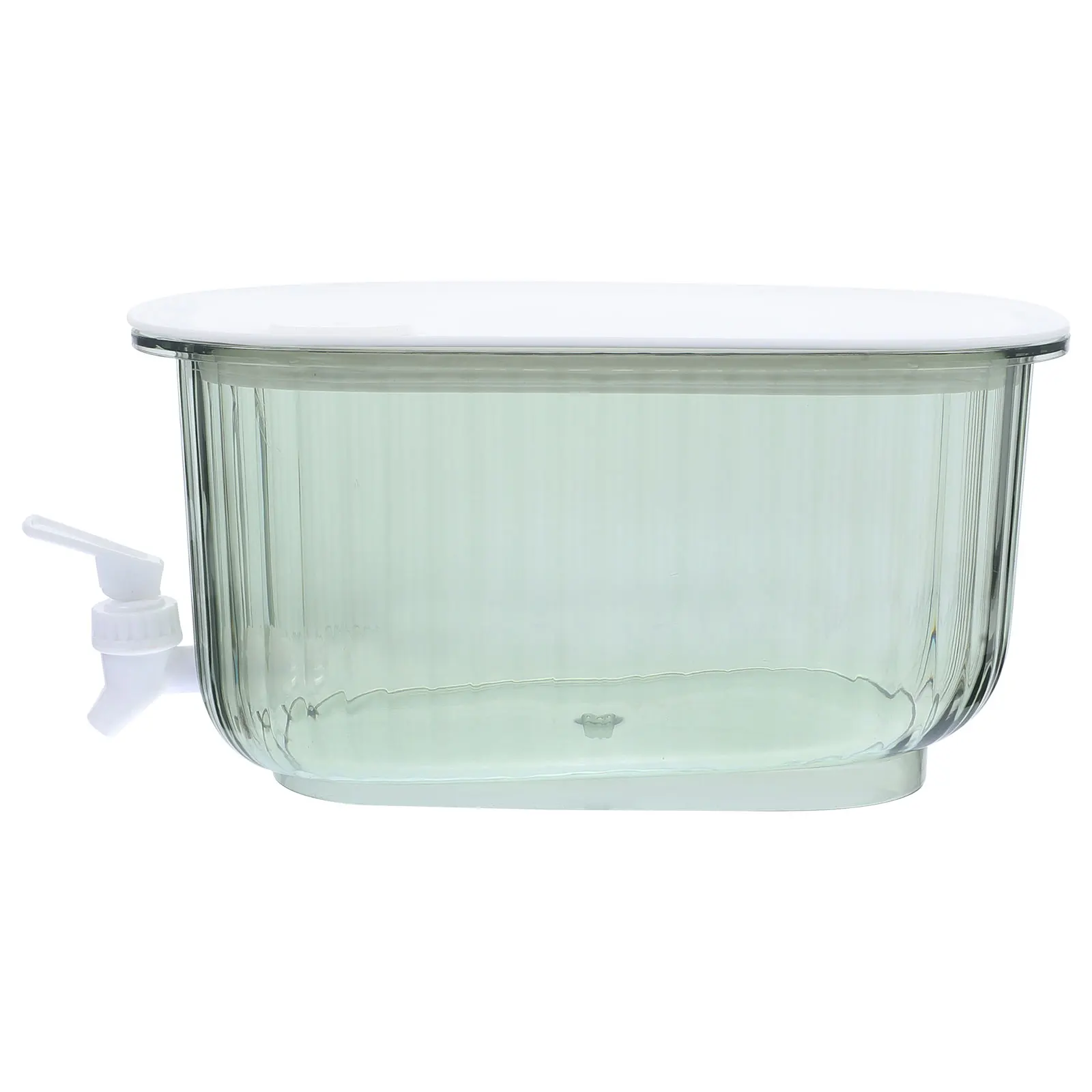 

Large Capacity Juice Dispenser With Spigot Beverage Container Cold Drink Storage Wine Water Lemonade For Home Office Party