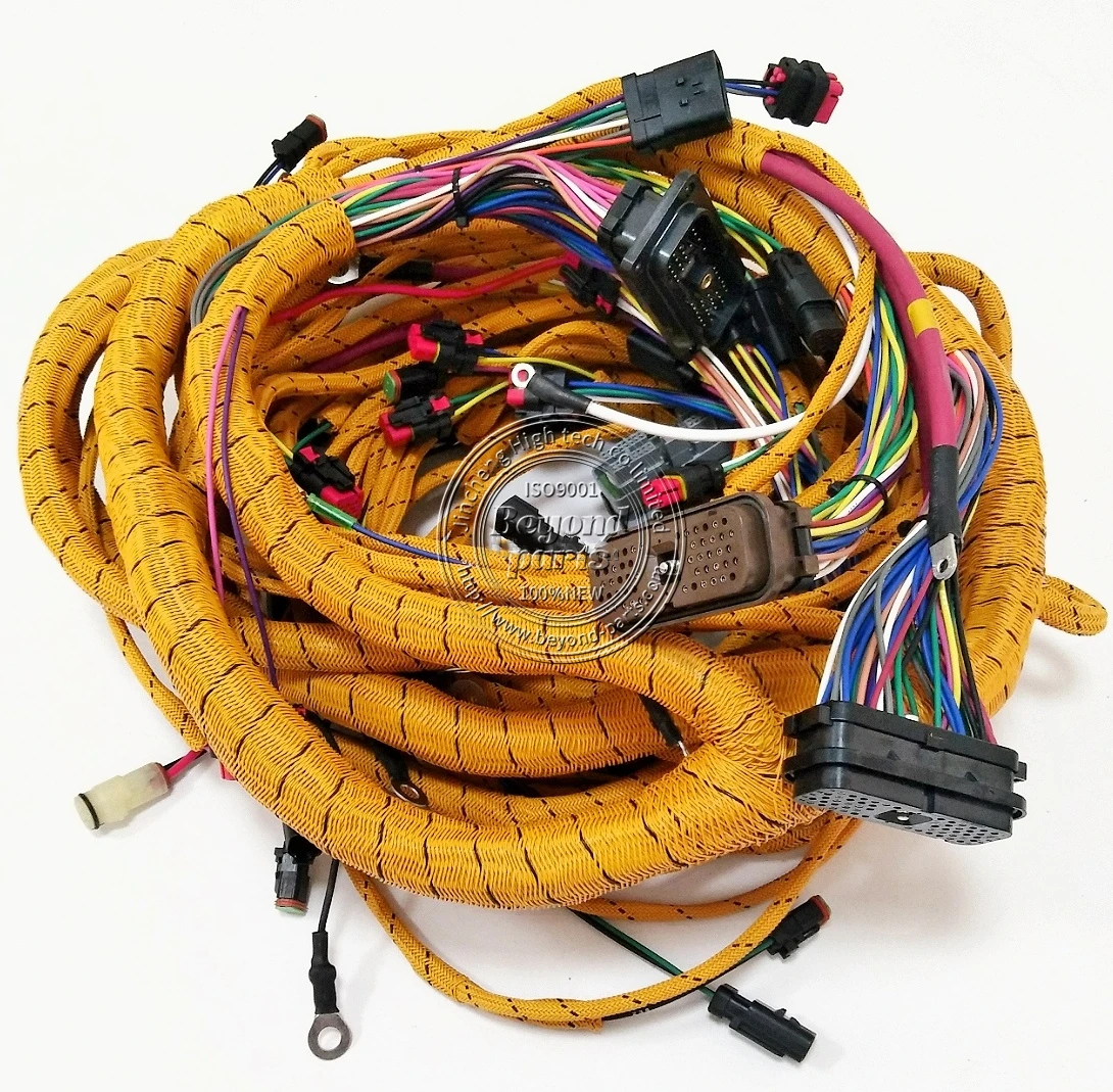 

320D Excavator Chassis External Outside Cabin Wire Harness 306-8453 3068453 377-8103 3778103