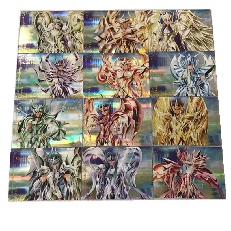 Original 1PCS-15PCS Saint Seiya Card Soul of Gold Toys Hobbies  Collectibles Game Collection Anime Cards  Athena Pope Poseidon