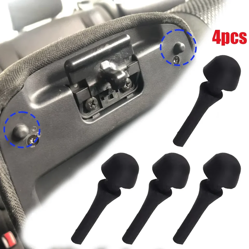 Toyota Avensis II T250 Camry XV20 XV40 Camry Gracia 용 4Pcs 신차 센터 콘솔 보관함 팔걸이 쿠션 패드 고무