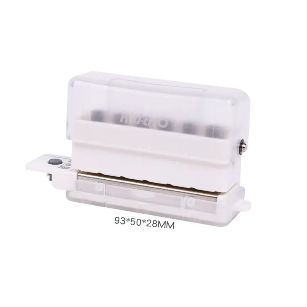 B5-Papierbindung, Standard-Lochstanzer für lose Blätter, 6 Löcher, Planer, Locher