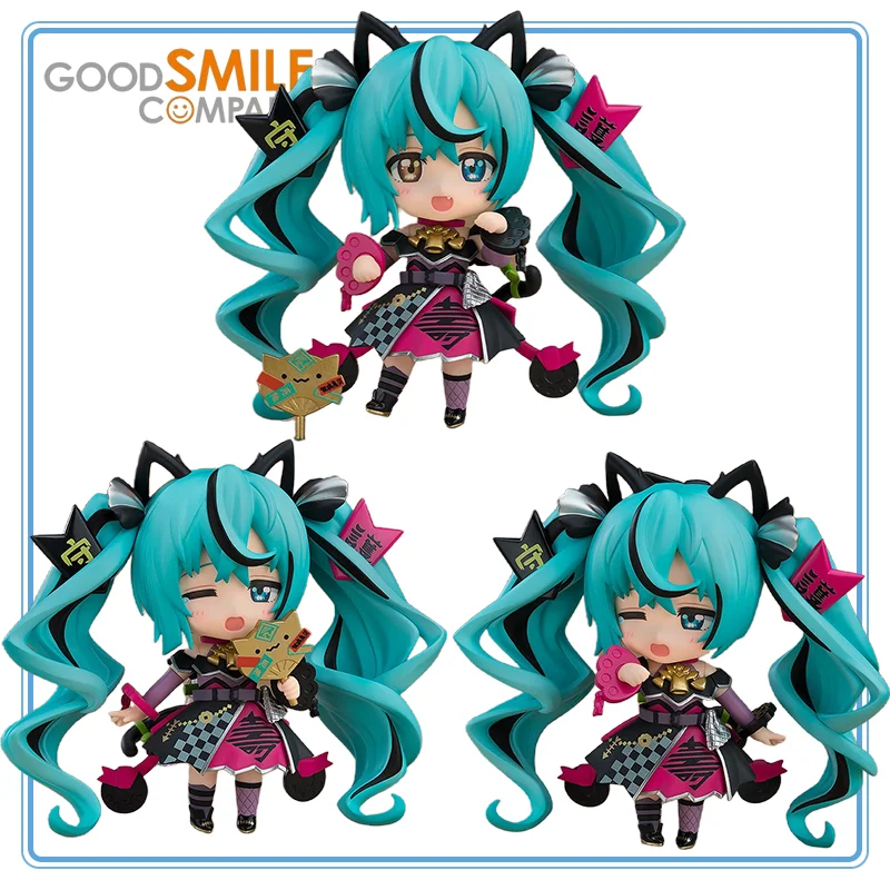 

【100%Authentic】GOOD SMILE COMPANY Original Vocaloid Hatsune Miku Nendoroid (#2759) Black Maneki Miku Ver. Anime Cartoon