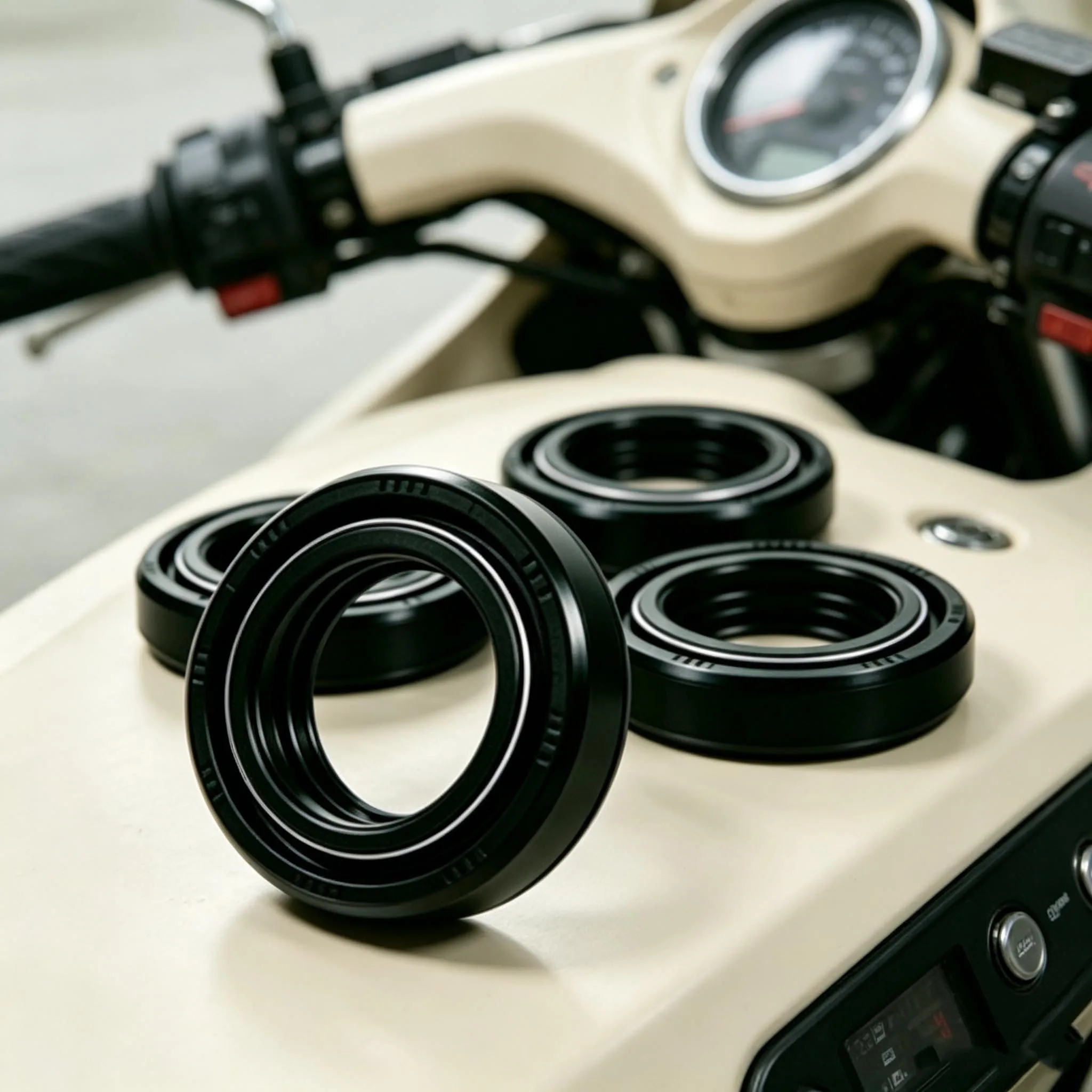 43x54x11 Motorcycle Front Fork Oil Seal Dust Seal for Yamaha YZ125 YZ490 XVZ13 Royal Star XVZ1300 XV1600R Road Star