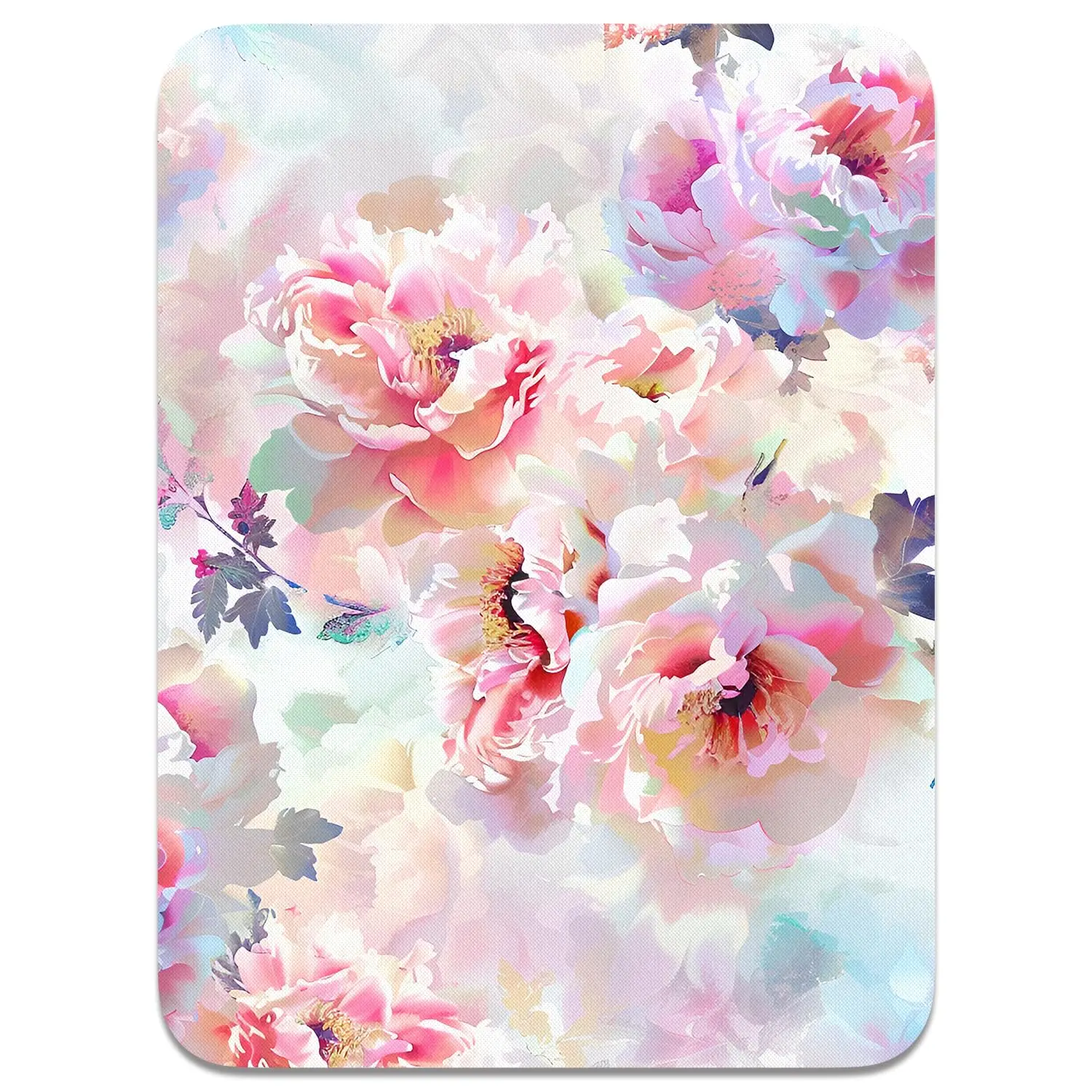 

Hot-Selling Vintage Flowers Print Mouse Pads Gaming Mousepad Mouse Mat Keyboard Mats Desk Pad Mousepads 18x22cm For Computer 