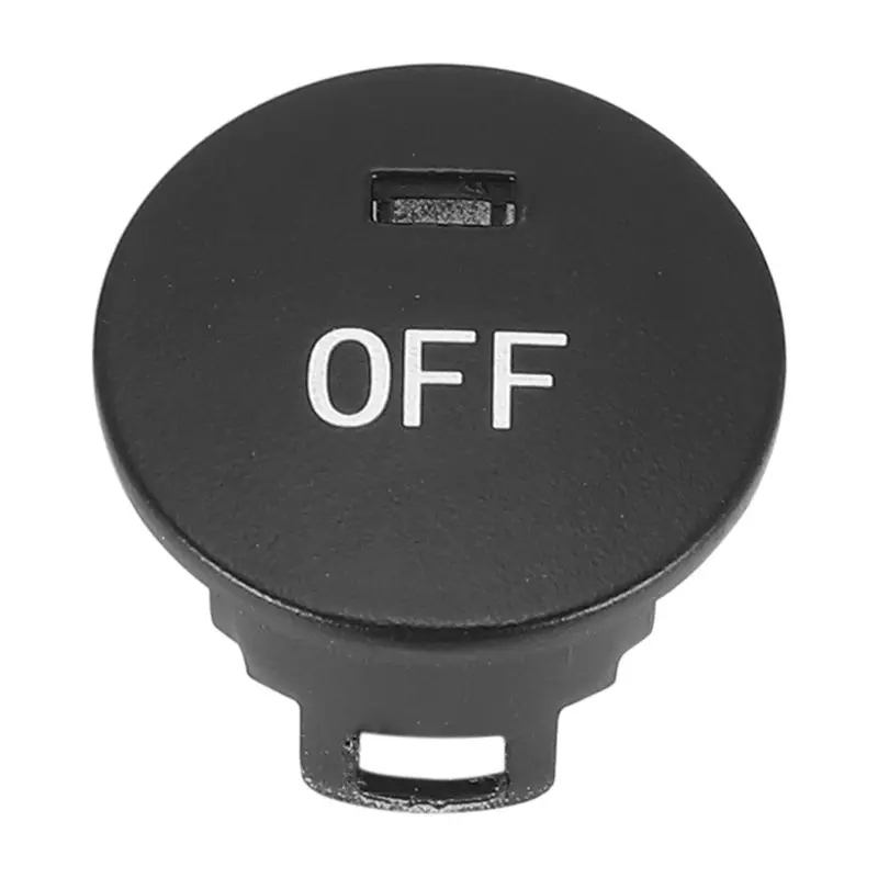 A64P-Air Conditioning Panel Switch Button Central Control Knob Cover OFF For BMW 5 Series E60 E61 61319250196