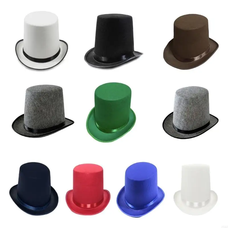 

652F Panama Hat Fedora Western Short-Brim Hat for Women Men Photo Props Western Fedora for Men Women Unisex Wear