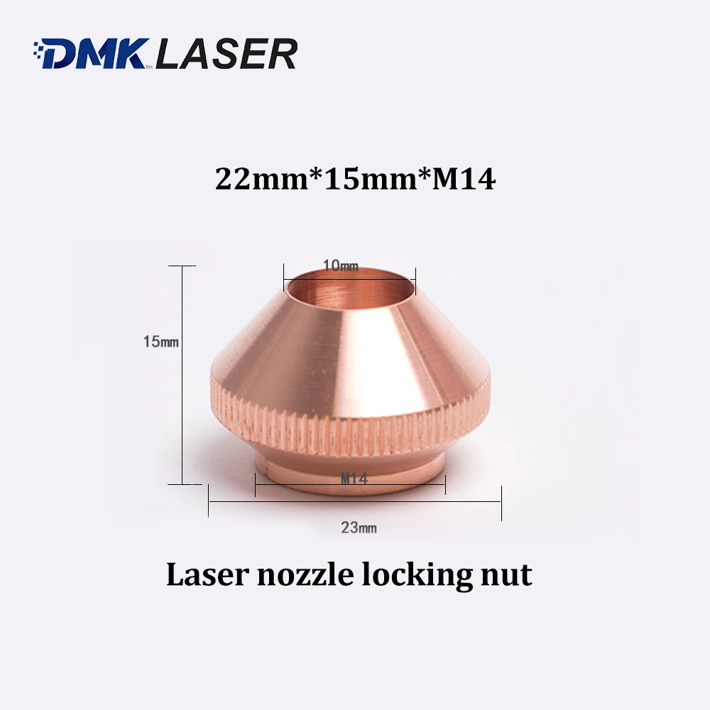 Dado con ugello laser DMK per componenti della macchina da taglio laser a fibra Raytools DNE CINCINNATI Lasermech