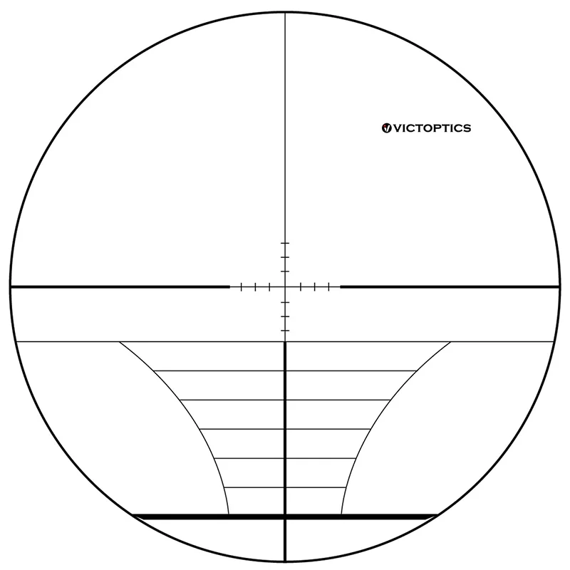 Victoptics 10-40X50 Sfp Hunting Rifle Scope Tactical 	Optical Sight for .308 .338 .22Lr