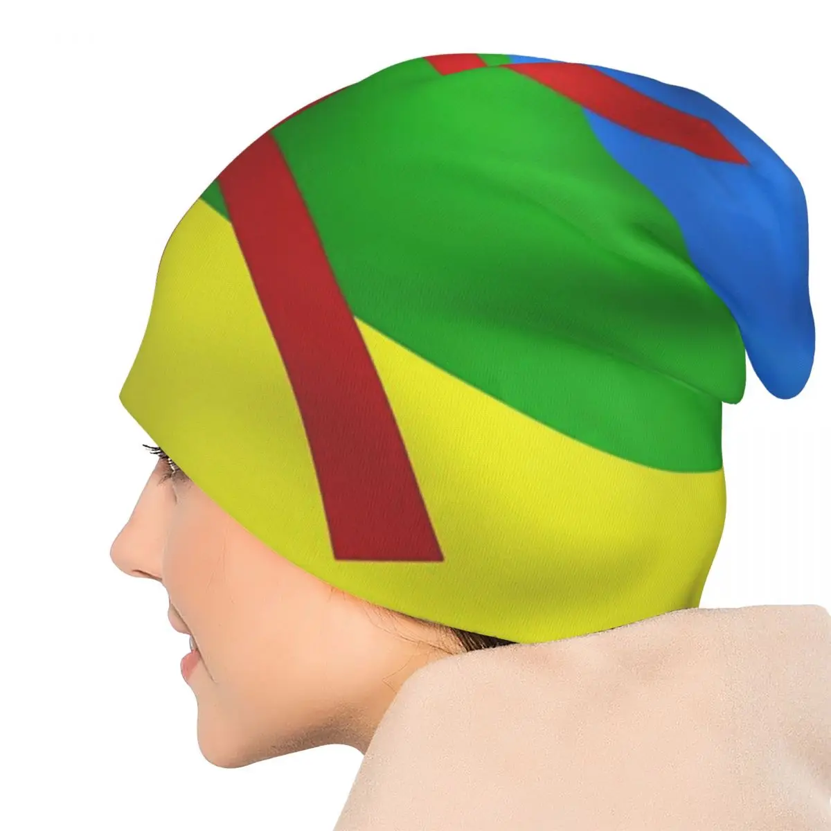 Amazigh International Flag Bonnet Homme Outdoor Thin Hat Amazigh Berber Flag Beanies Caps For Men Women Style Fabric Hats