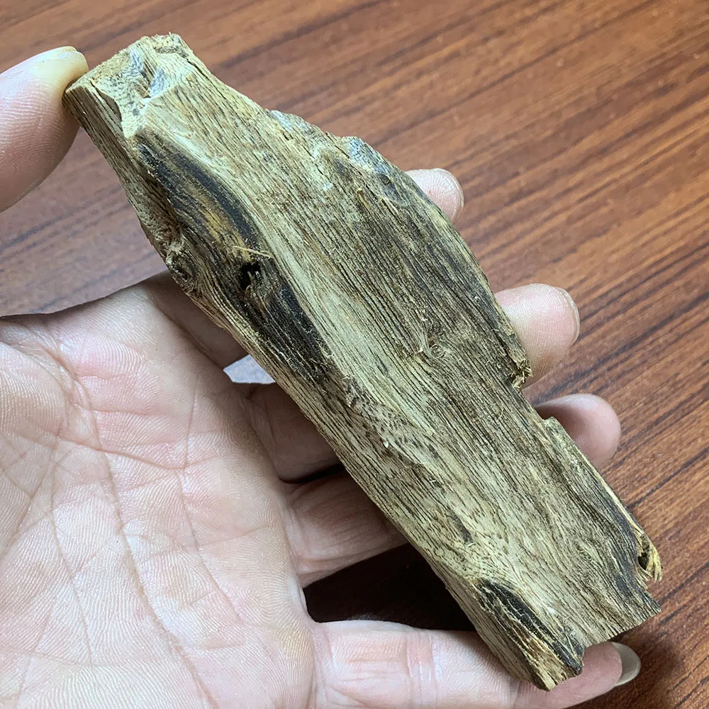 Authentic Kynam Block 35g Kyara Jin-Koh Oud Wood Home Tea House Decor Self‑Cultivated Natural Nectar & Fruit Smell